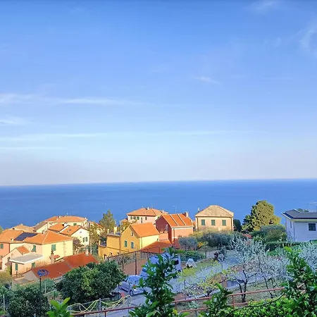 شقة Le Tre Terrazze Sul Blu Vista Mare, Piscina Idromassaggio, Posto Auto Coperto *